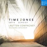 Timezones. Instrumentalmusik von Samuel Scheidt im Dialog mit Werken von Erik Satie sowie Paul Dessau und Erwin Schulhoff.