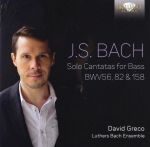 Johann Sebastian Bach: Solo-Kantaten für Bass BWV 56, 82 und 158.