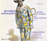 Giuseppe Sammartini: Sonate per flauto e basso, Vol. 1. Sieben Sonaten aus dem Parma-Manuskript.