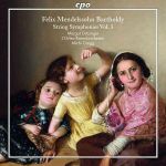 Felix Mendelssohn Bartholdy: Streichersinfonien Nr. 8 und 9